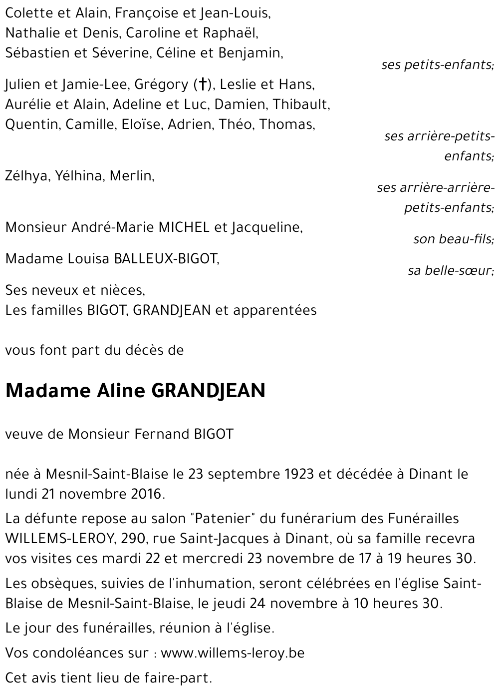 Aline GRANDJEAN
