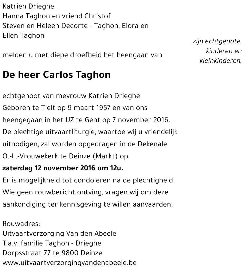 Carlos Taghon