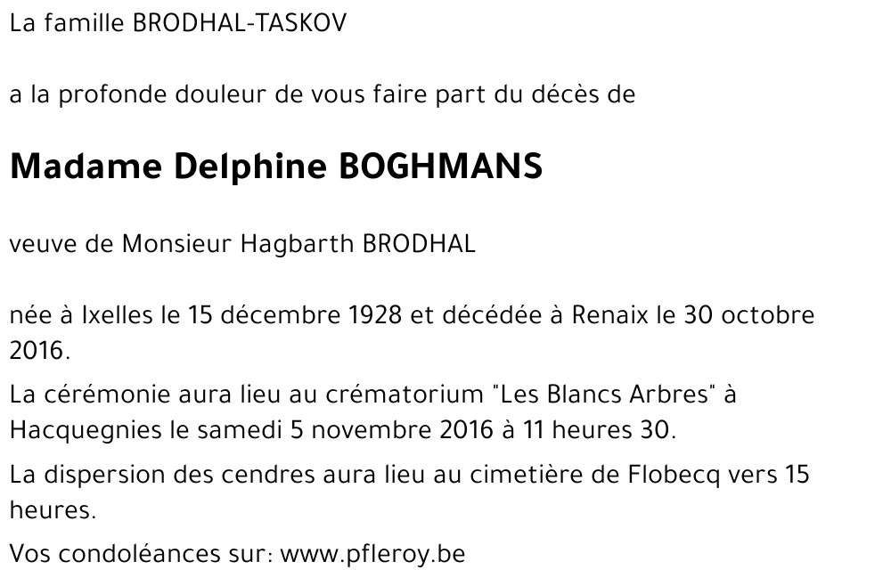 Delphine BOGHMANS