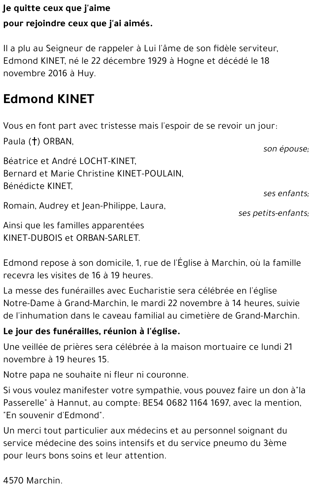 Edmond KINET