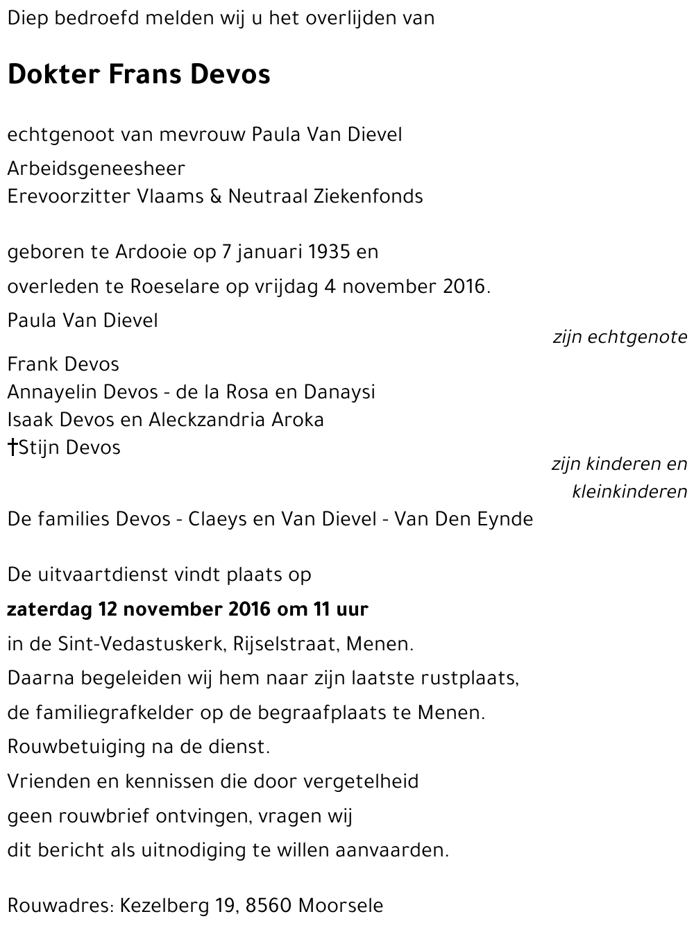 Frans Devos