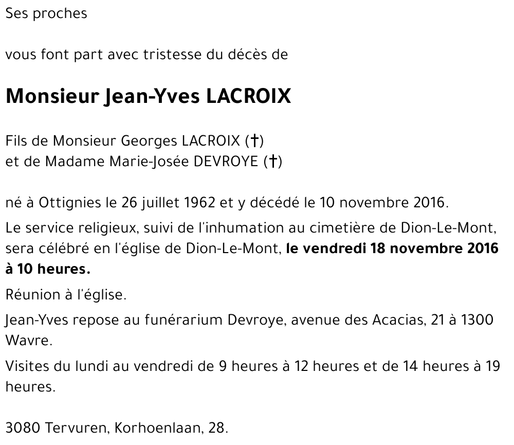 Jean-Yves Lacroix