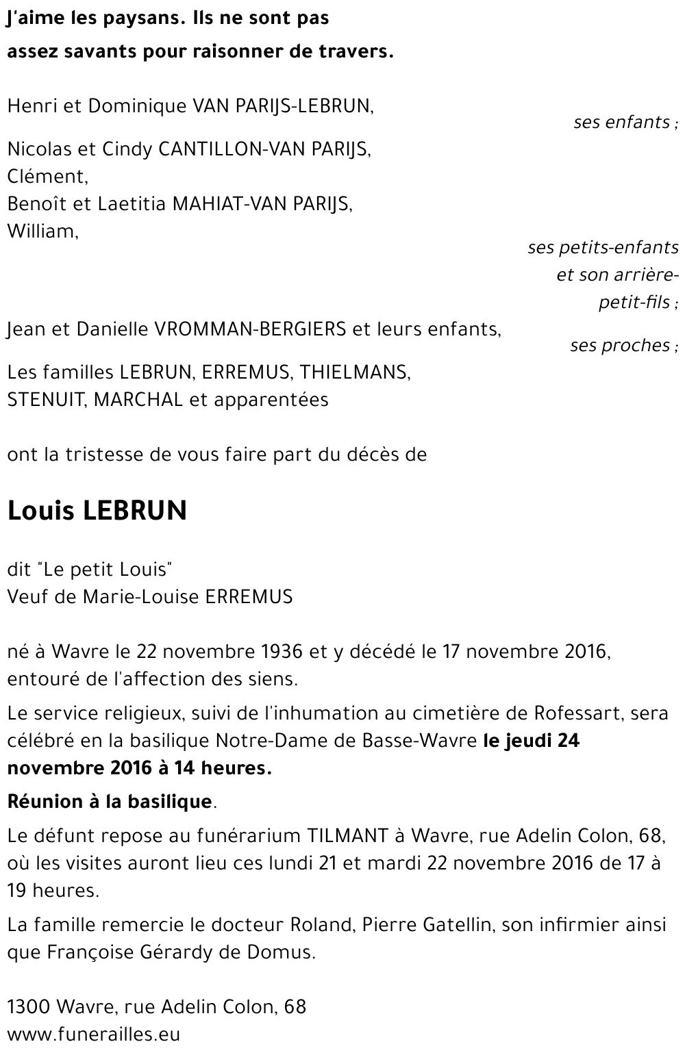 Louis LEBRUN