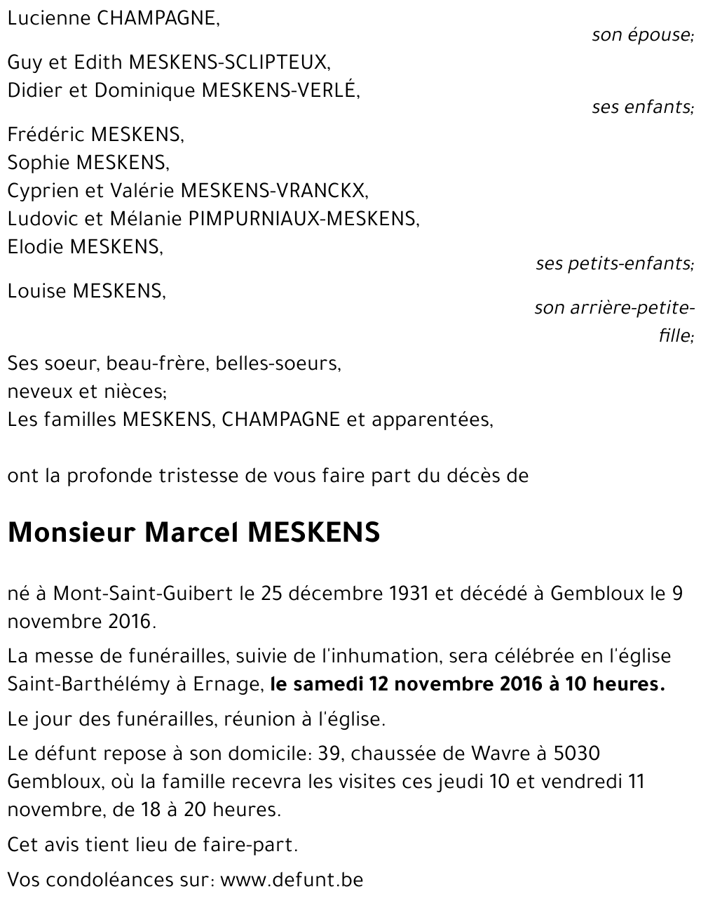 Marcel MESKENS