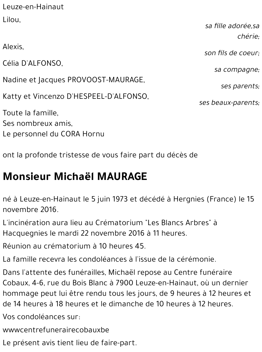 Michaël Maurage