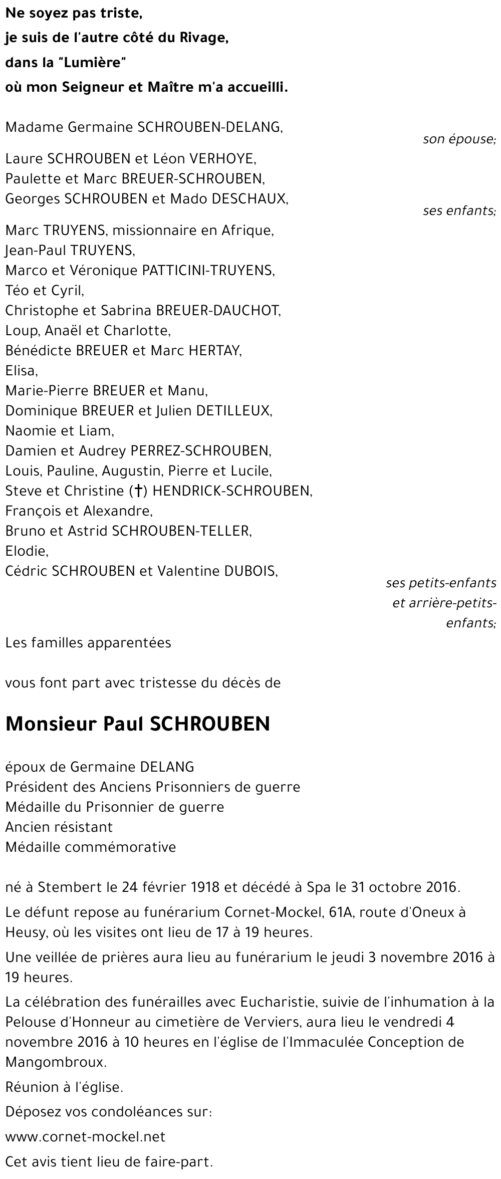 Paul SCHROUBEN