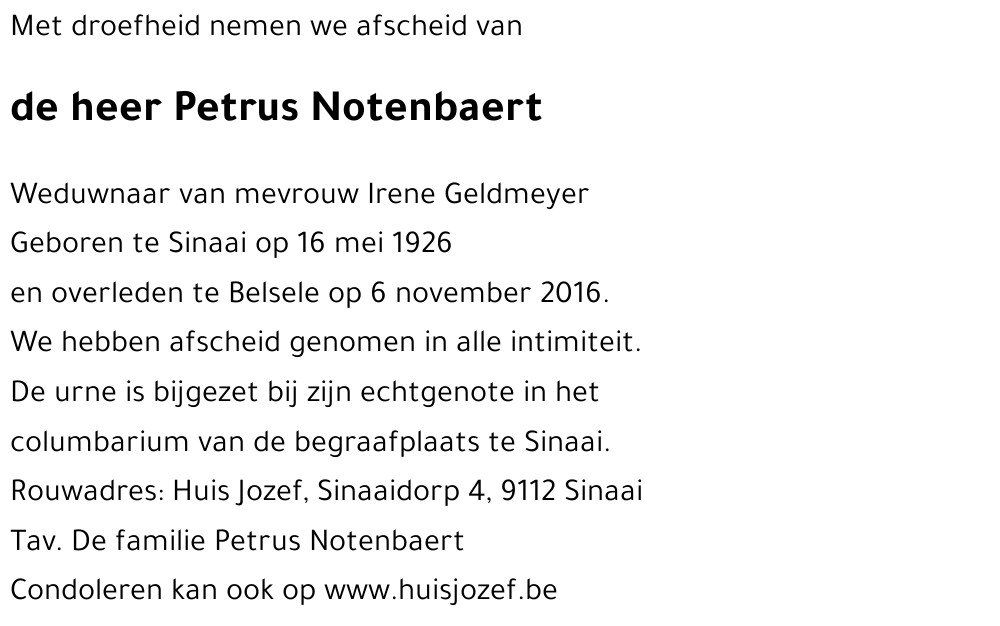 Petrus Notenbaert