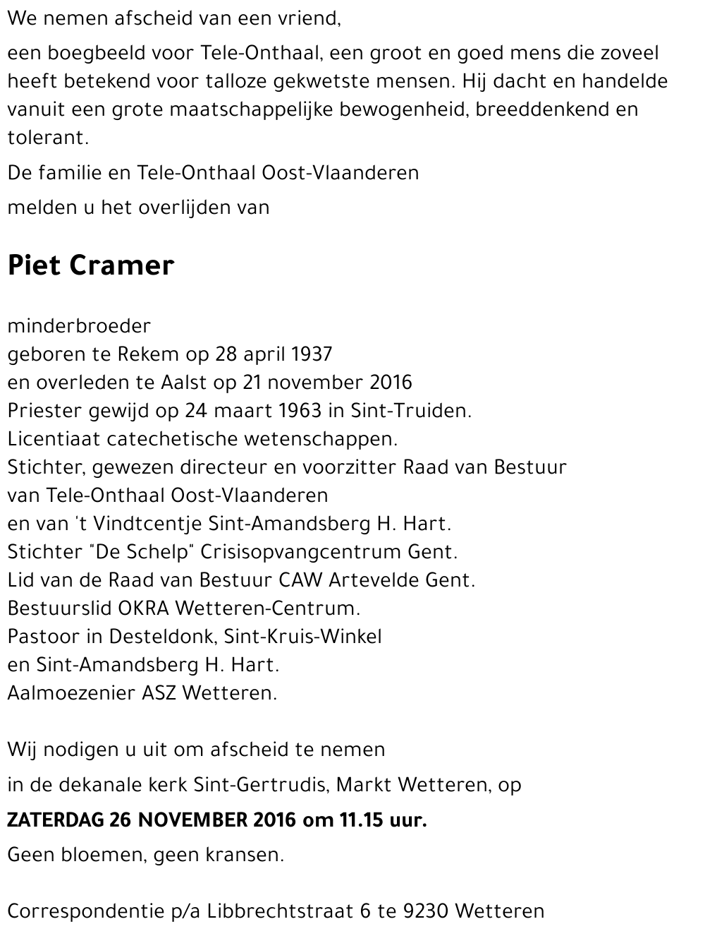 Piet Cramer