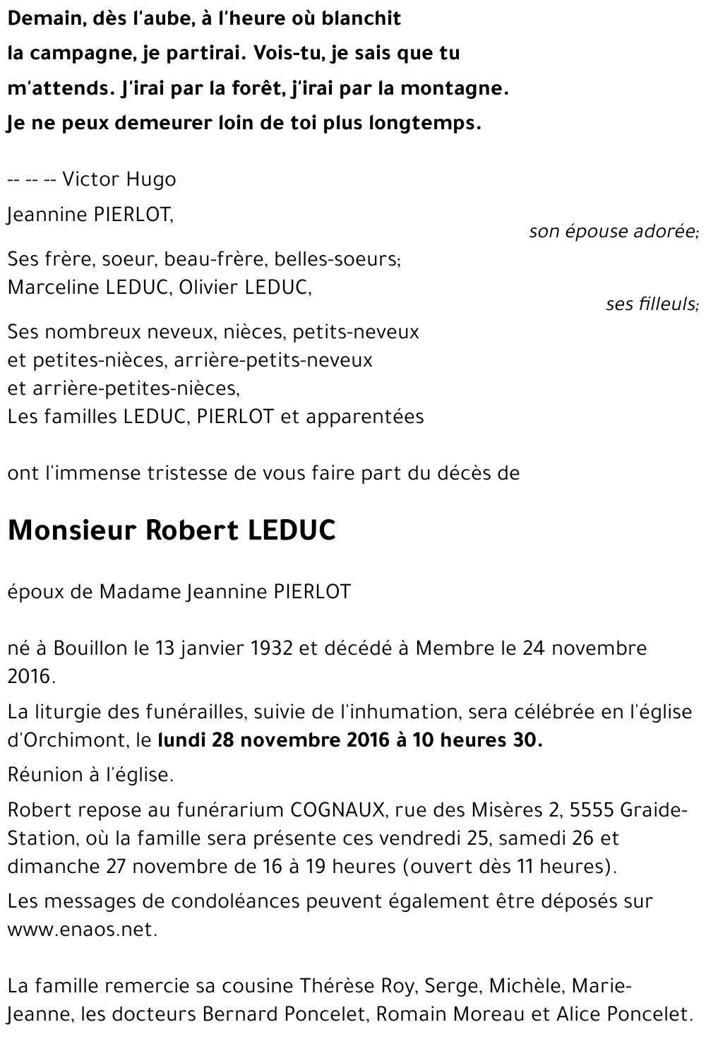 Robert LEDUC