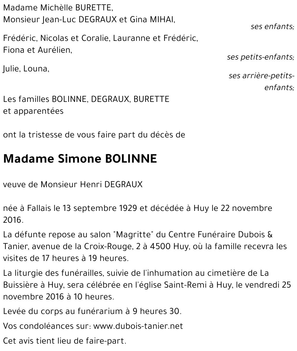 Simone BOLINNE