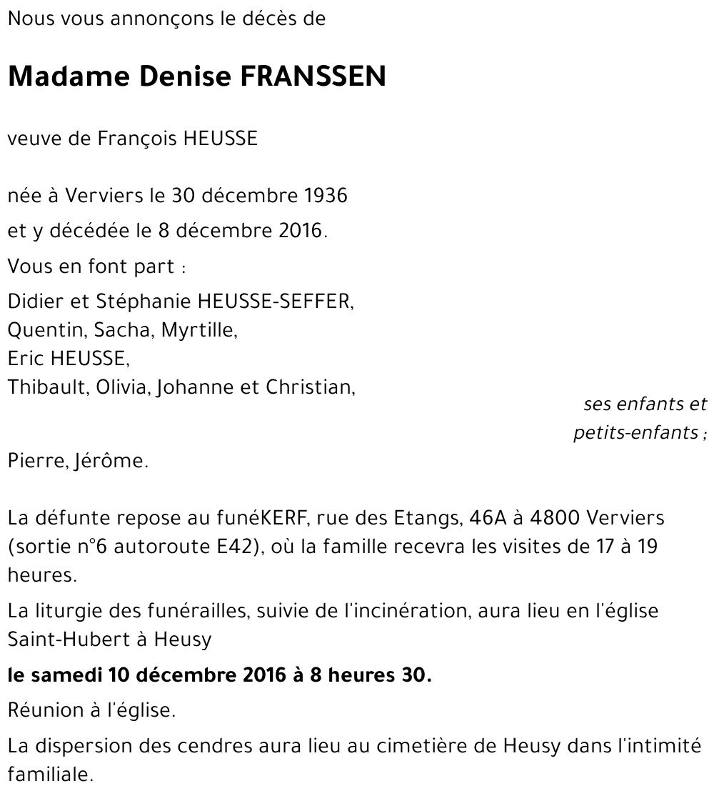 Denise FRANSSEN