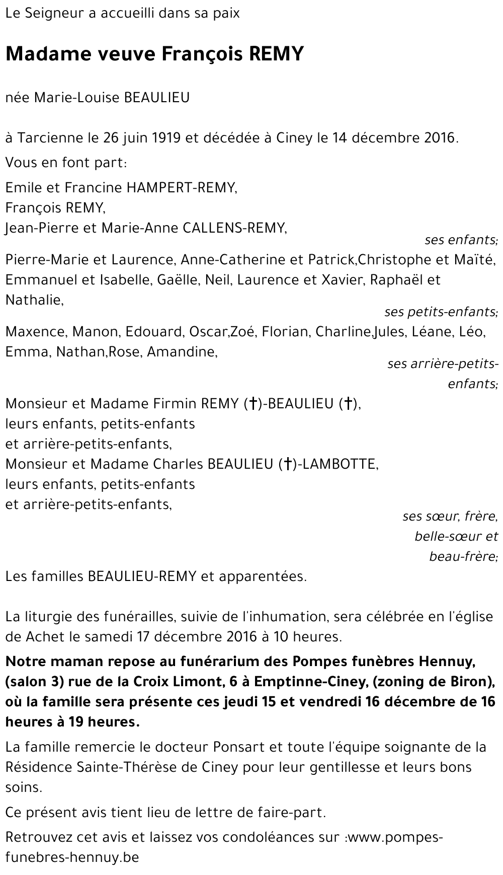 François REMY