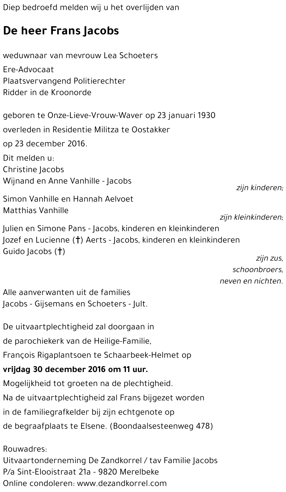 Frans Jacobs