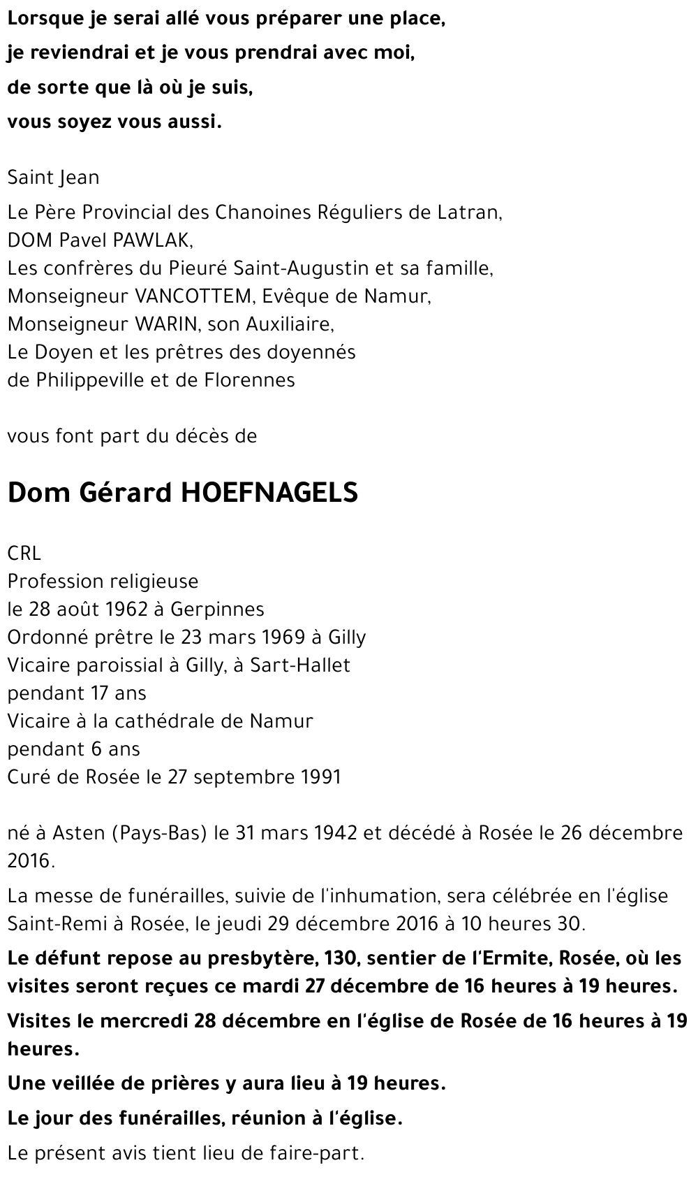 Gérard HOEFNAGELS