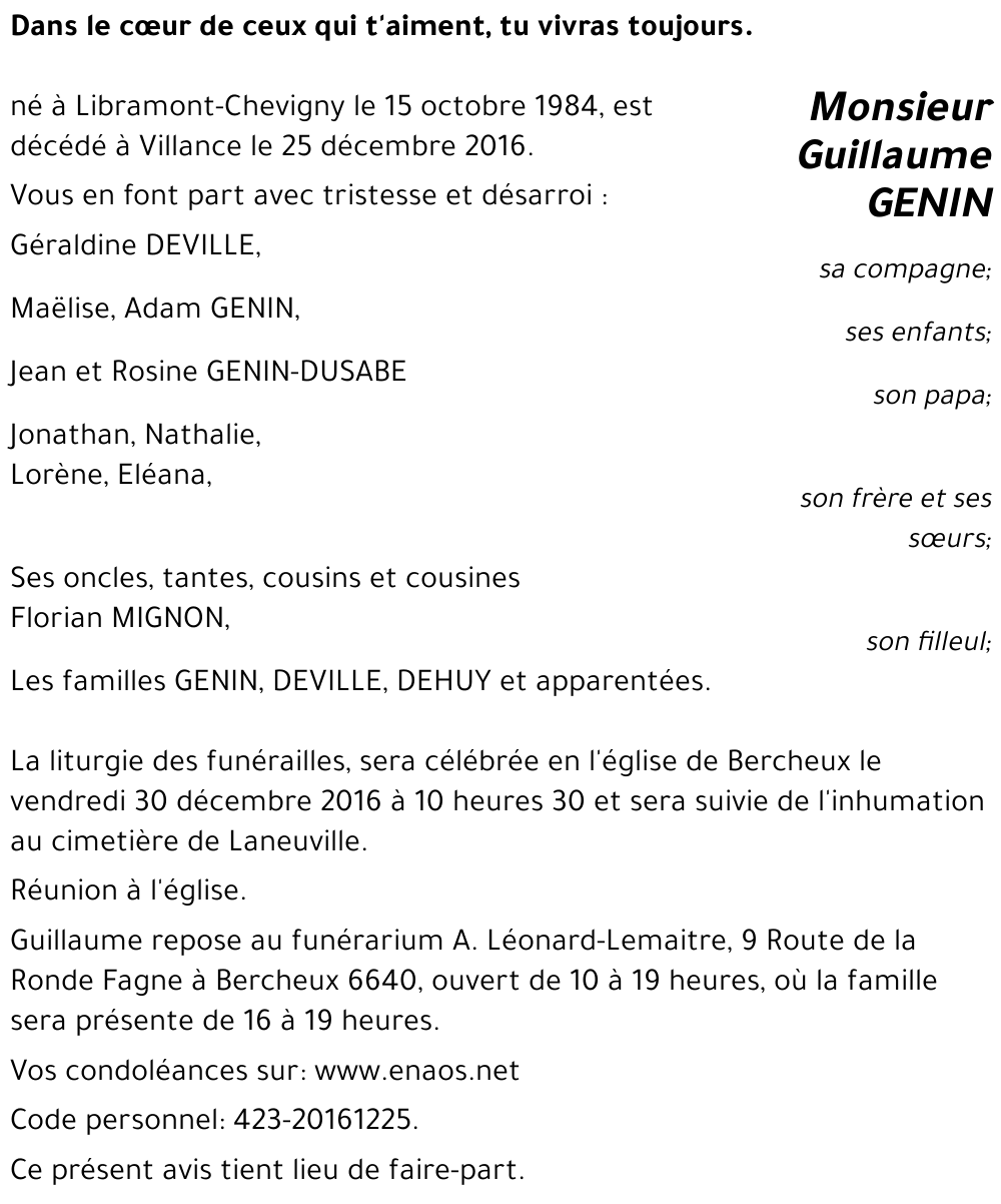 Guillaume GENIN