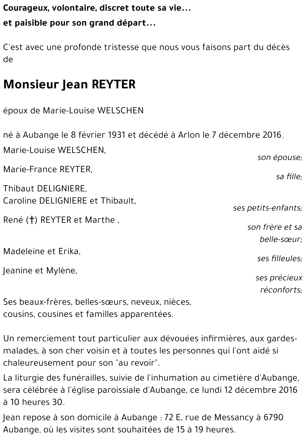 Jean REYTER