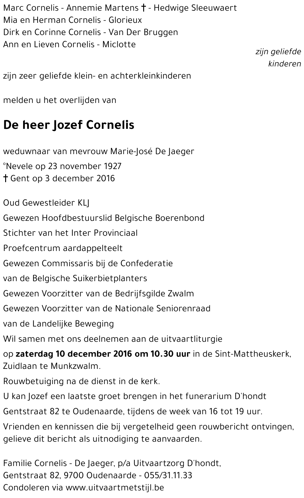 Jozef Cornelis