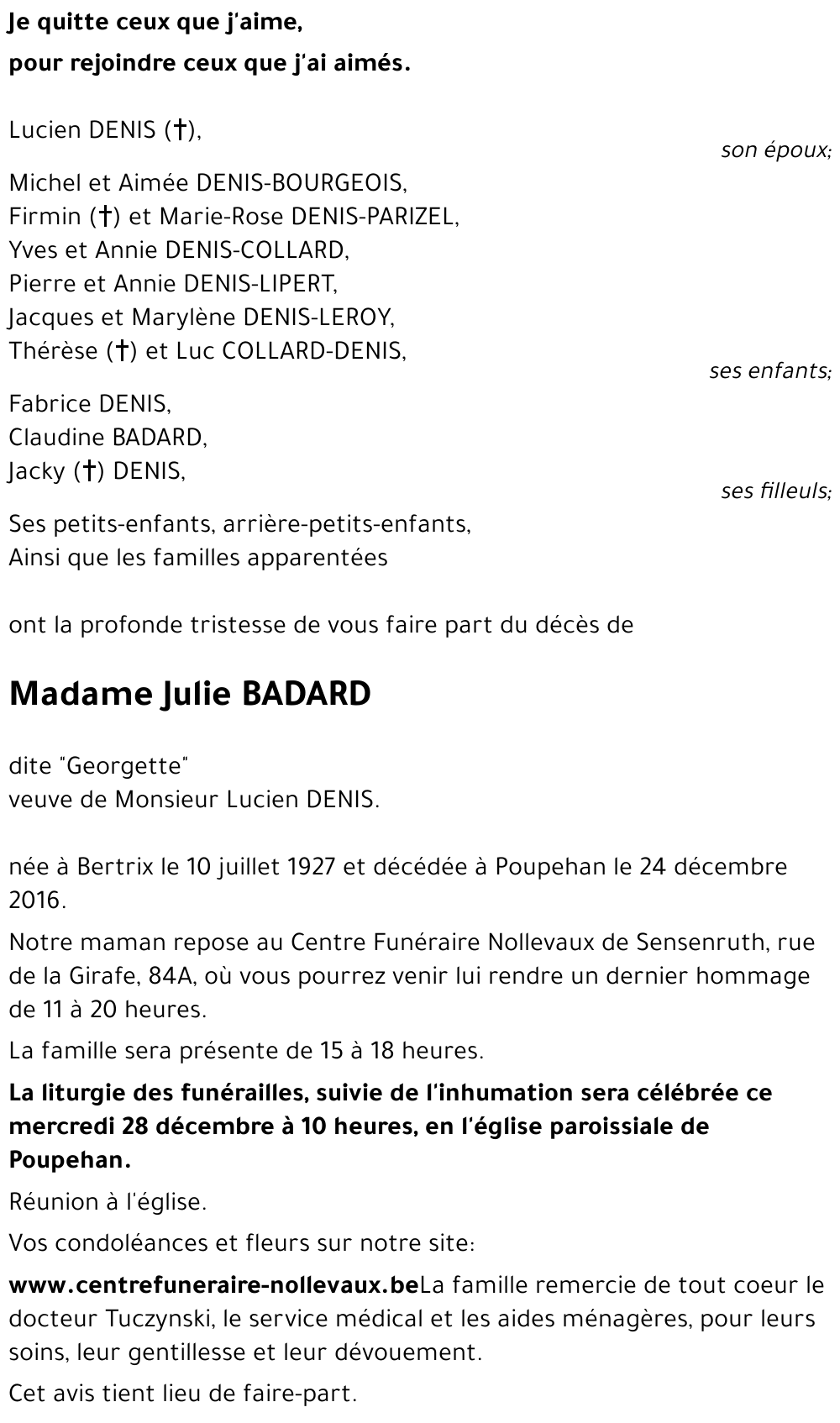 Julie BADARD