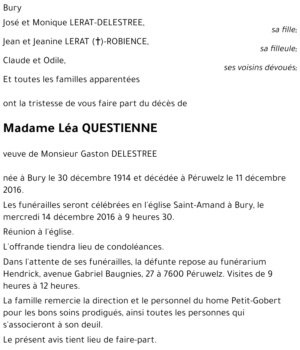 Léa QUESTIENNE