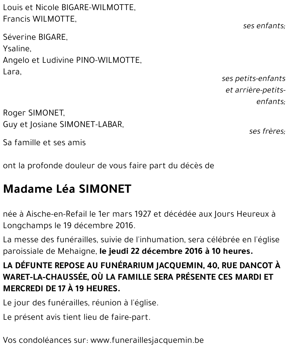 Léa SIMONET