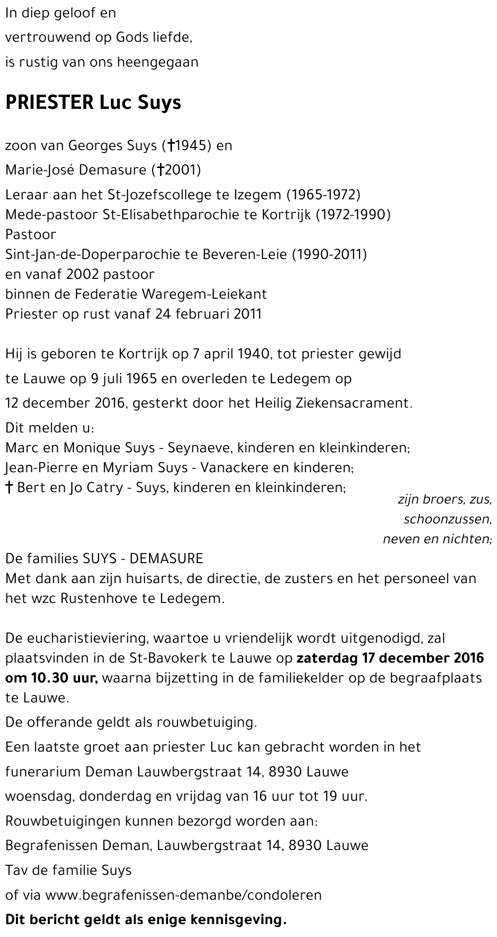 Luc Suys