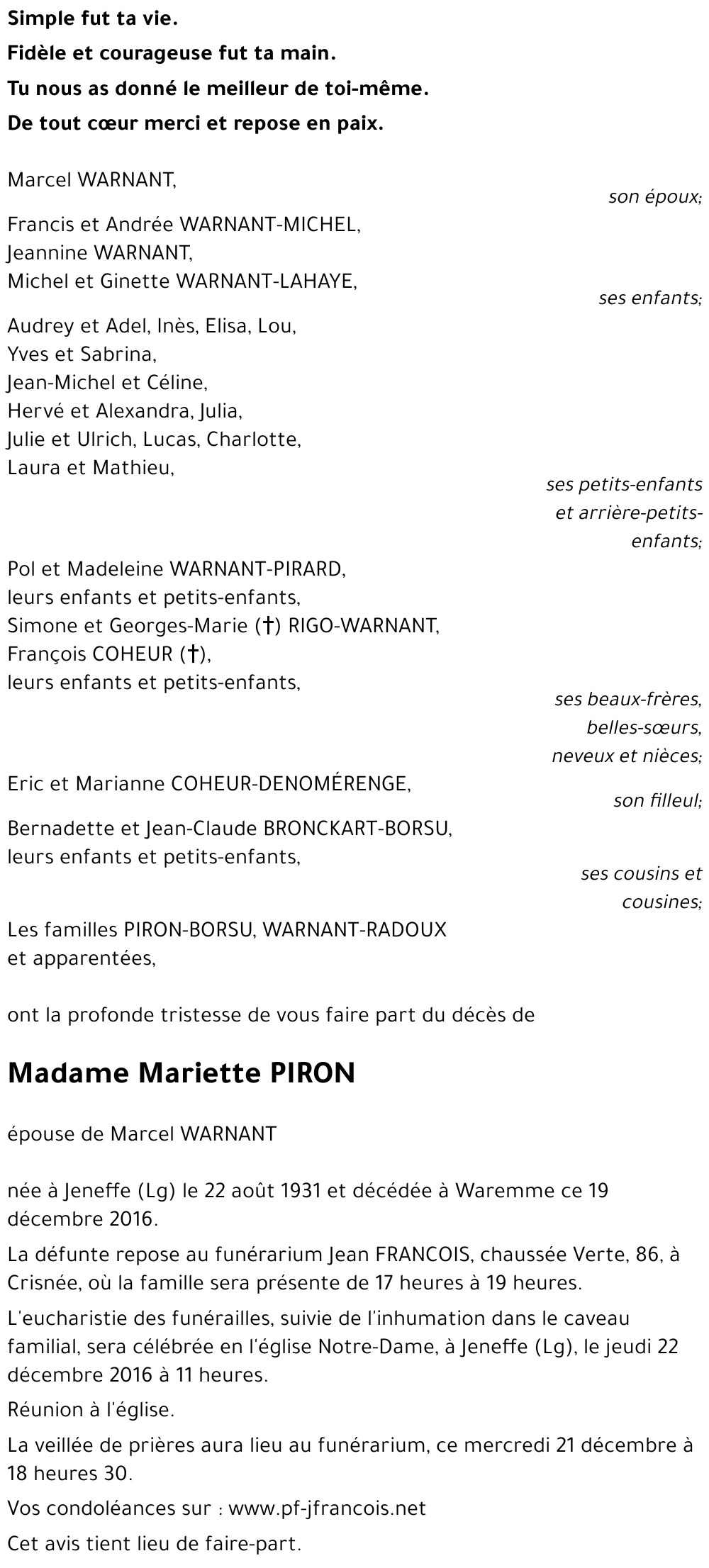 Mariette PIRON