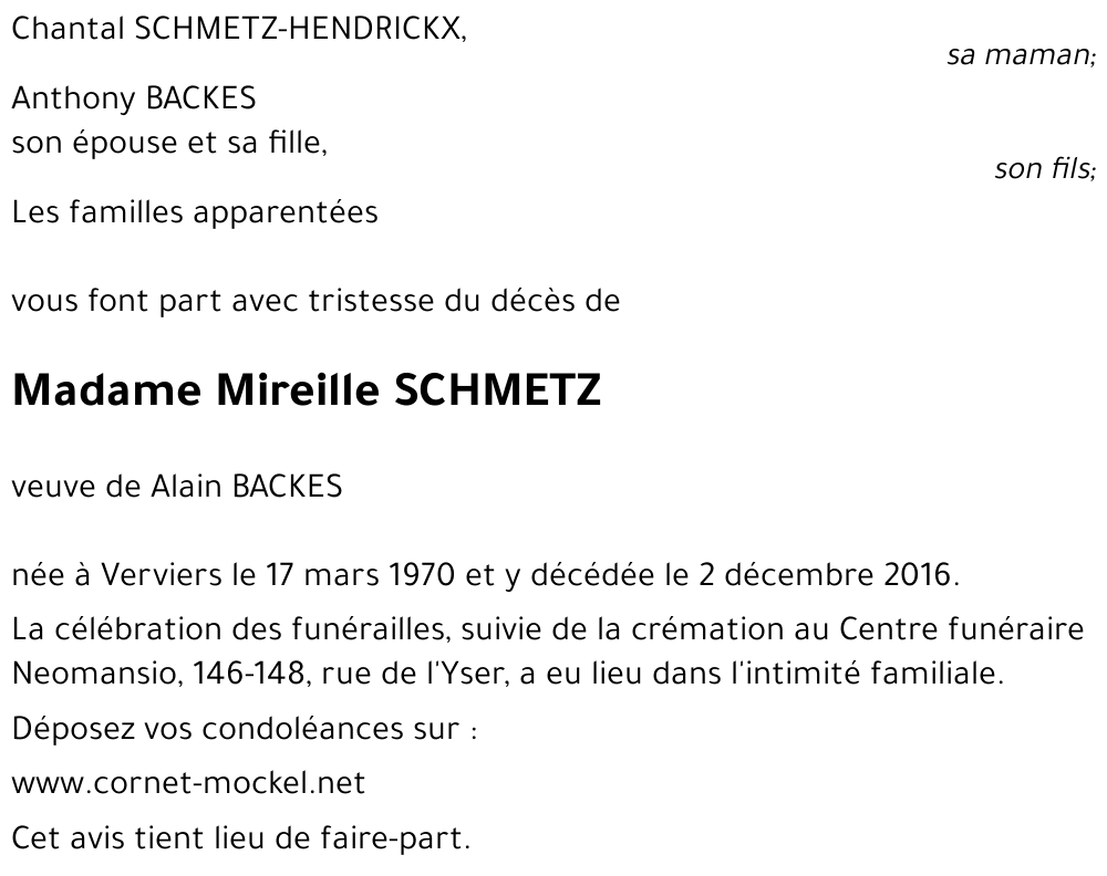 Mireille SCHMETZ