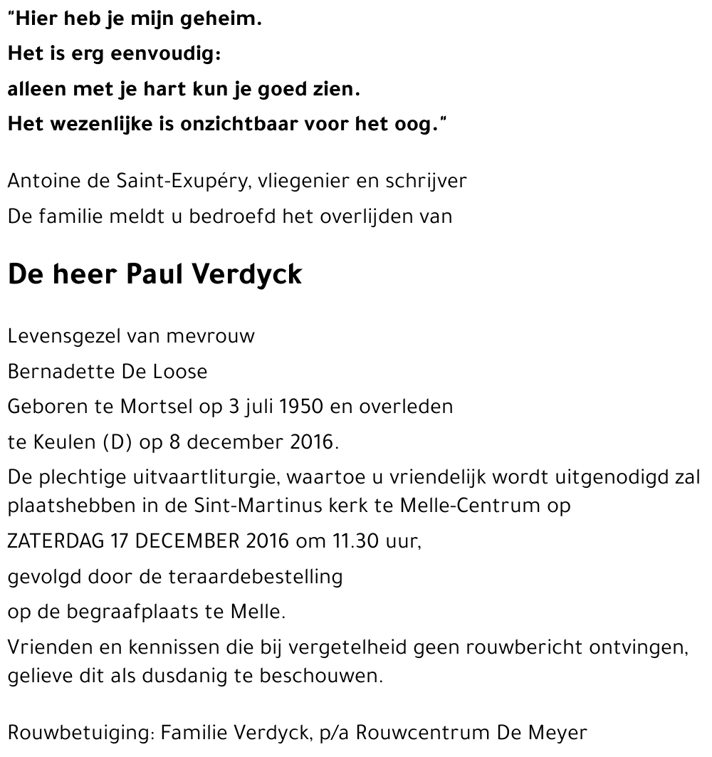 Paul Verdyck