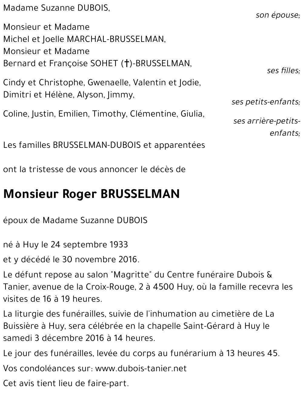 Roger BRUSSELMAN