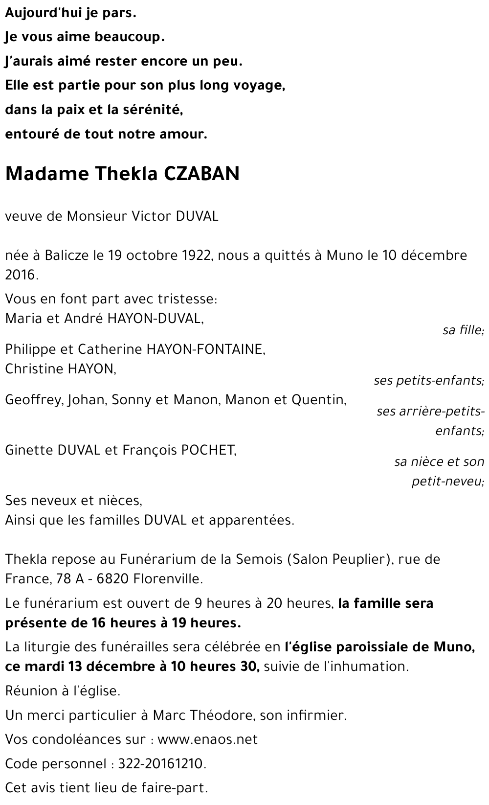 Thekla CZABAN