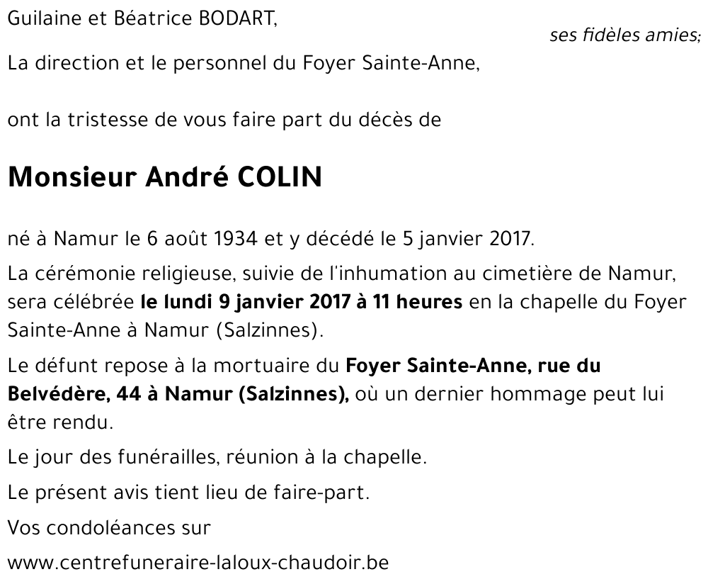 André COLIN