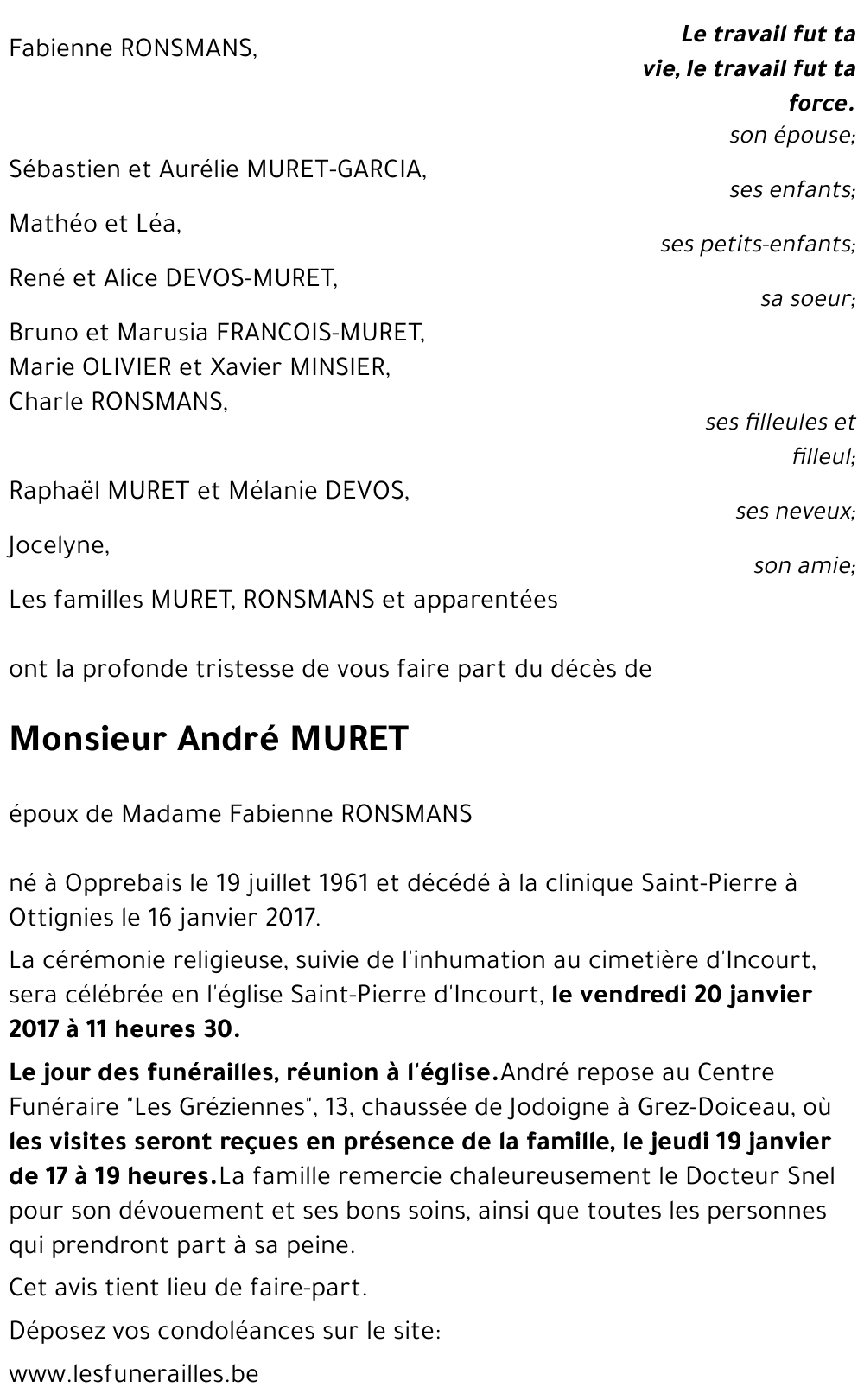 André MURET