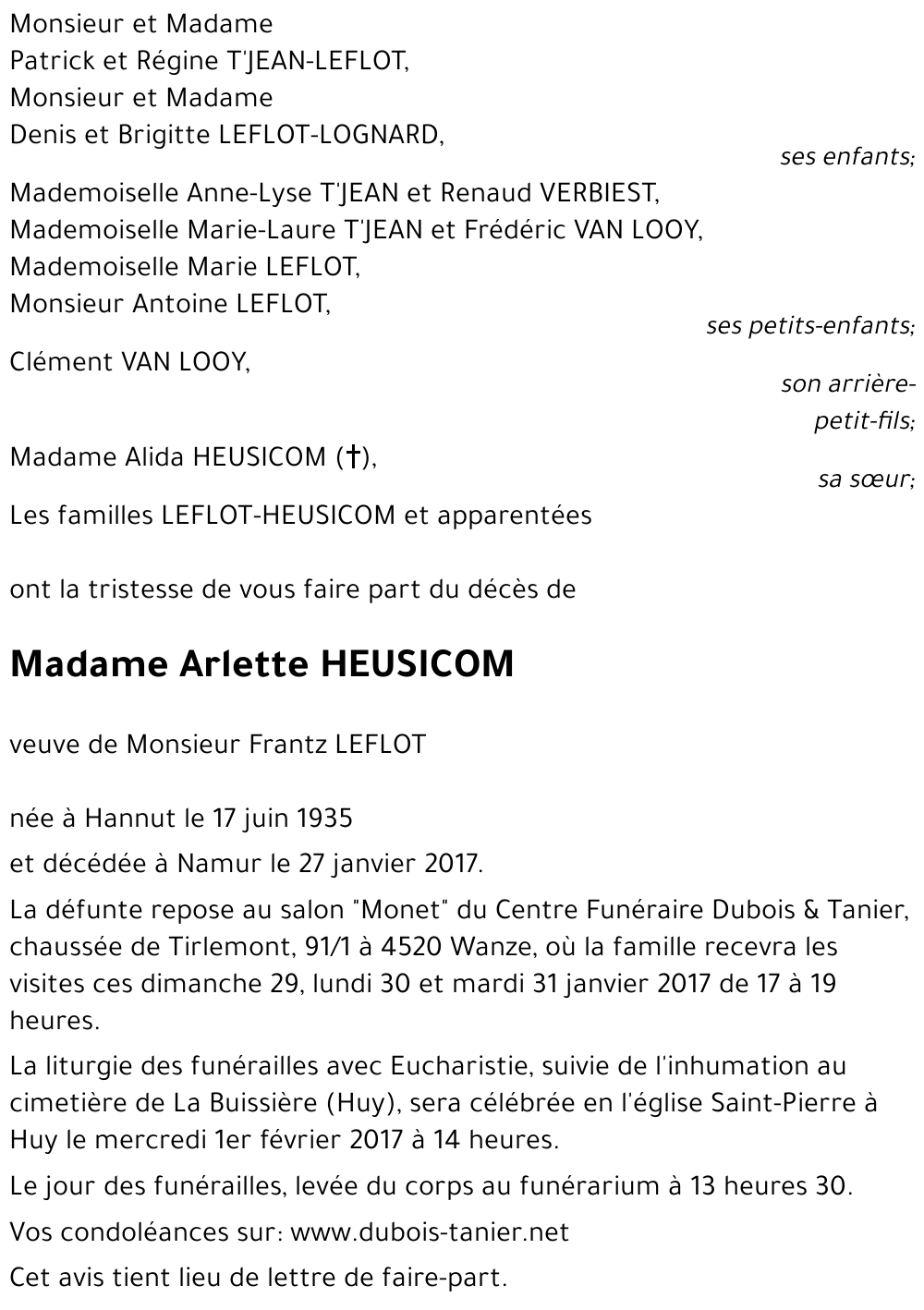 Arlette HEUSICOM