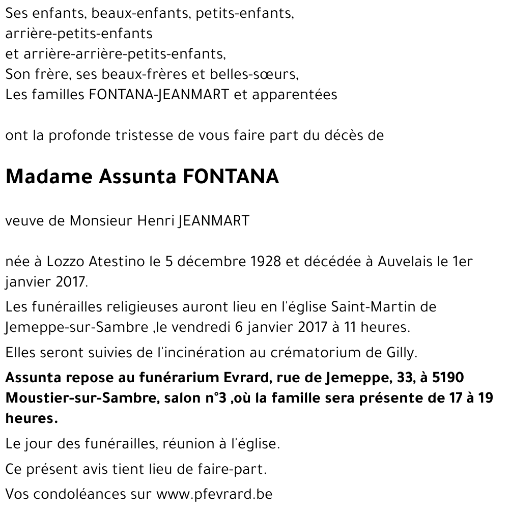 Assunta FONTANA