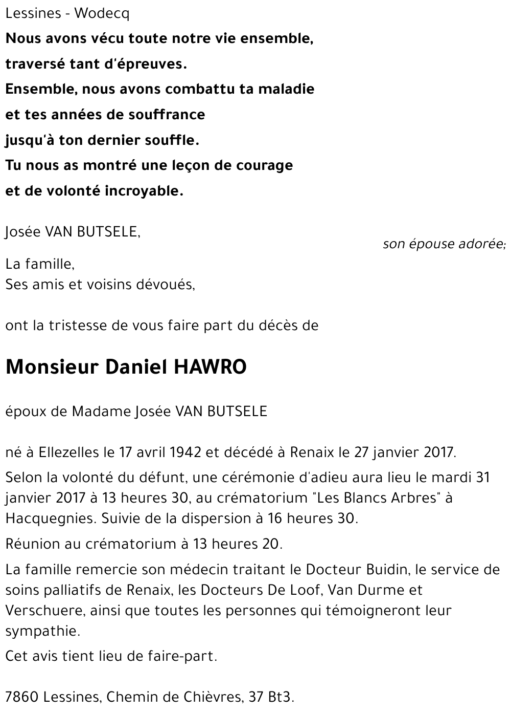 Daniel HAWRO