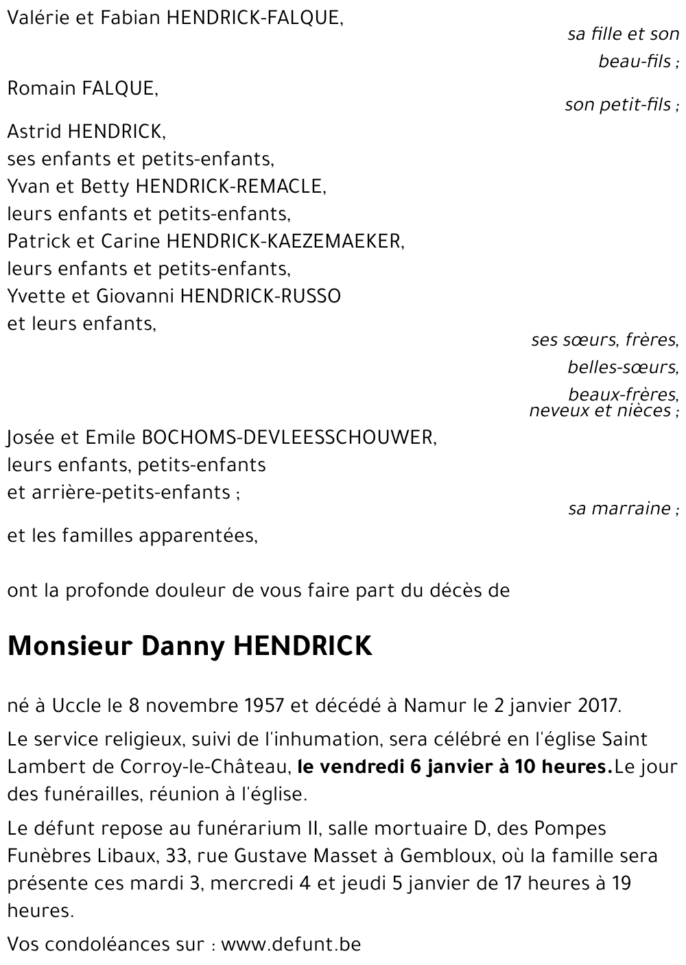 Danny HENDRICK
