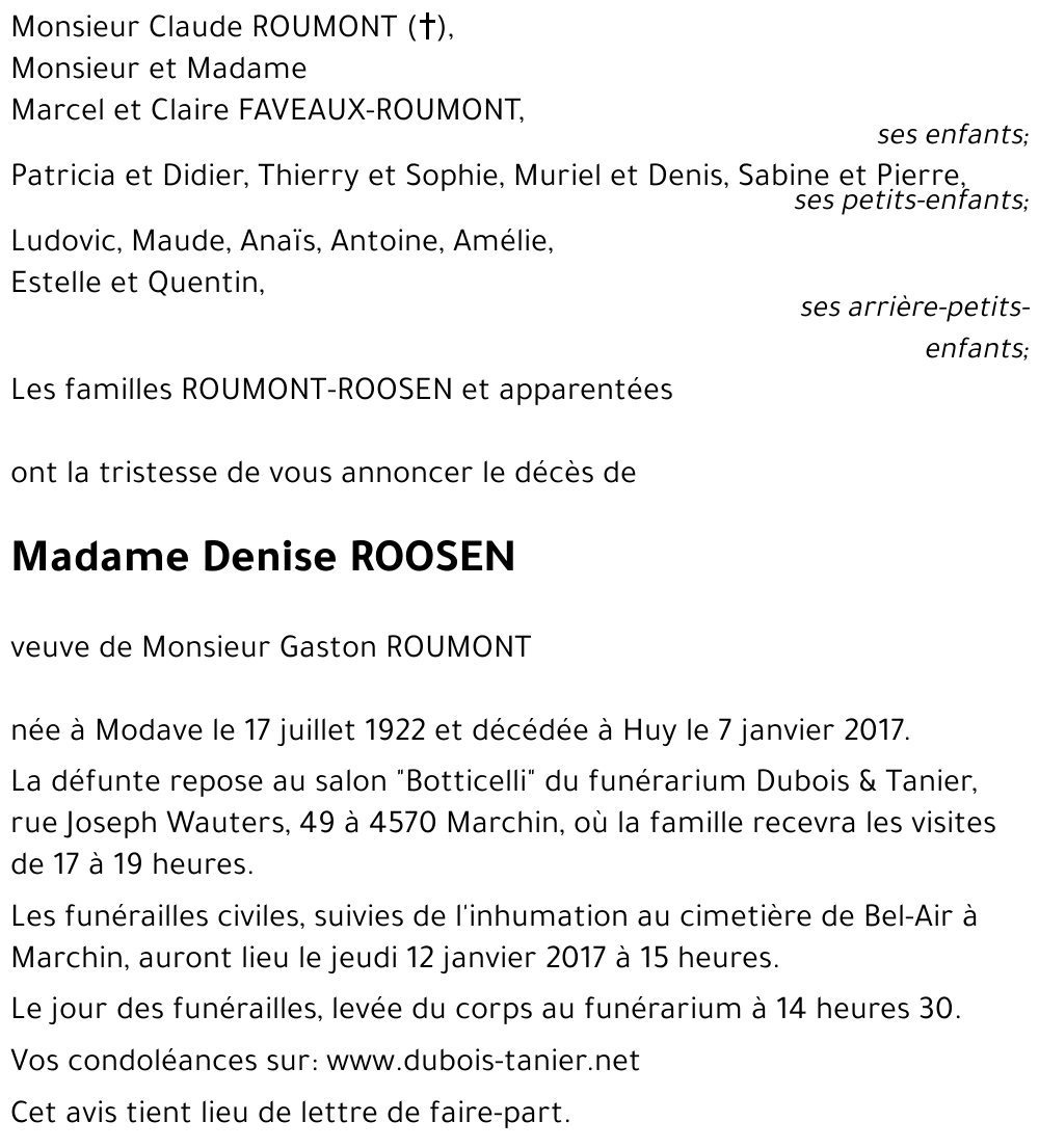 Denise ROOSEN