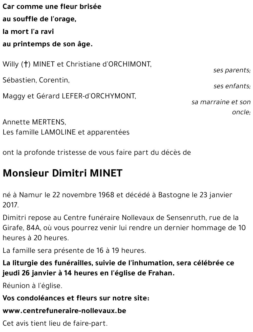 Dimitri MINET