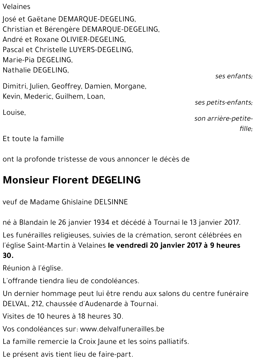 Florent DEGELING