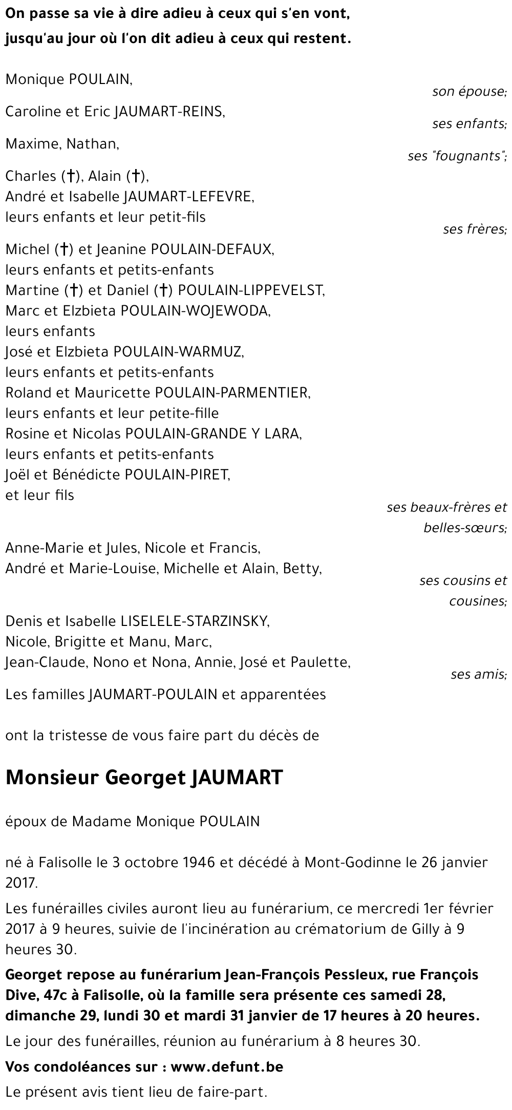 Georget JAUMART