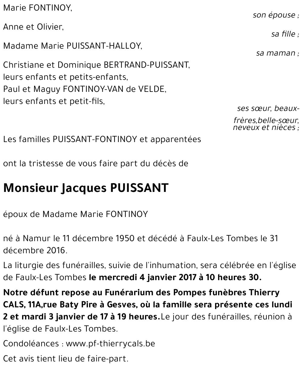 Jacques PUISSANT