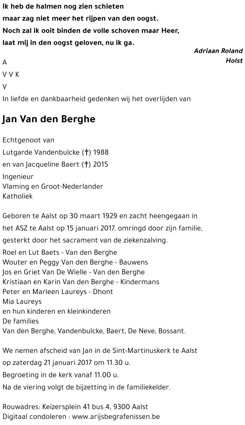 Jan Van den Berghe