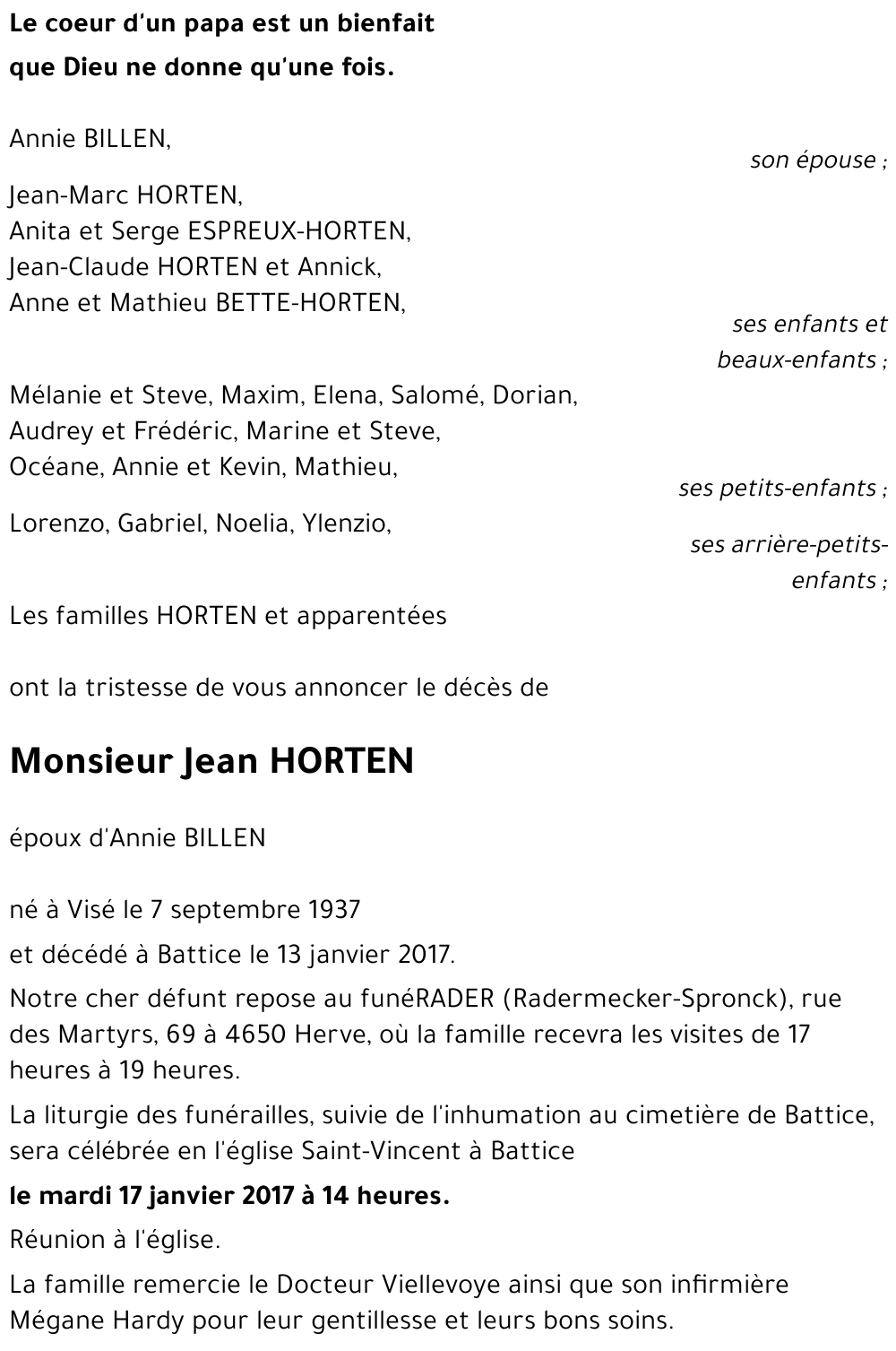 Jean HORTEN