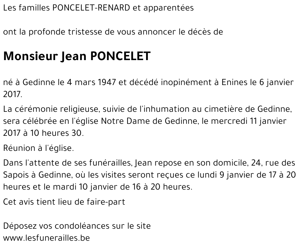 Jean PONCELET