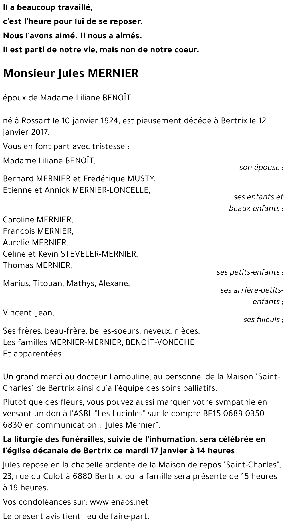 Jules MERNIER