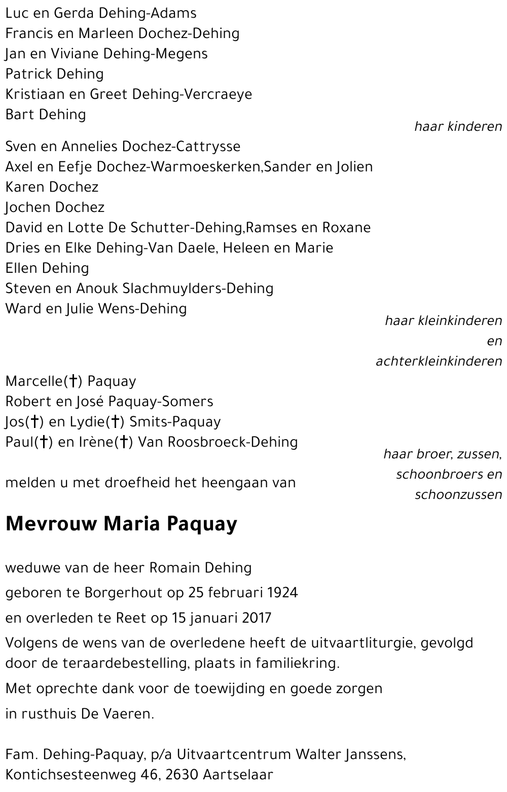 Maria Paquay