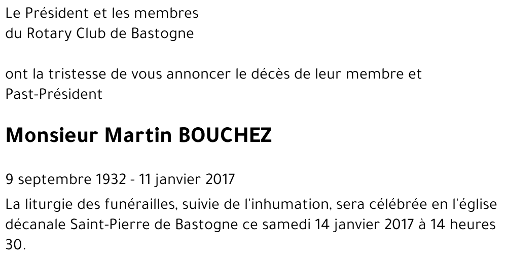 Martin BOUCHEZ