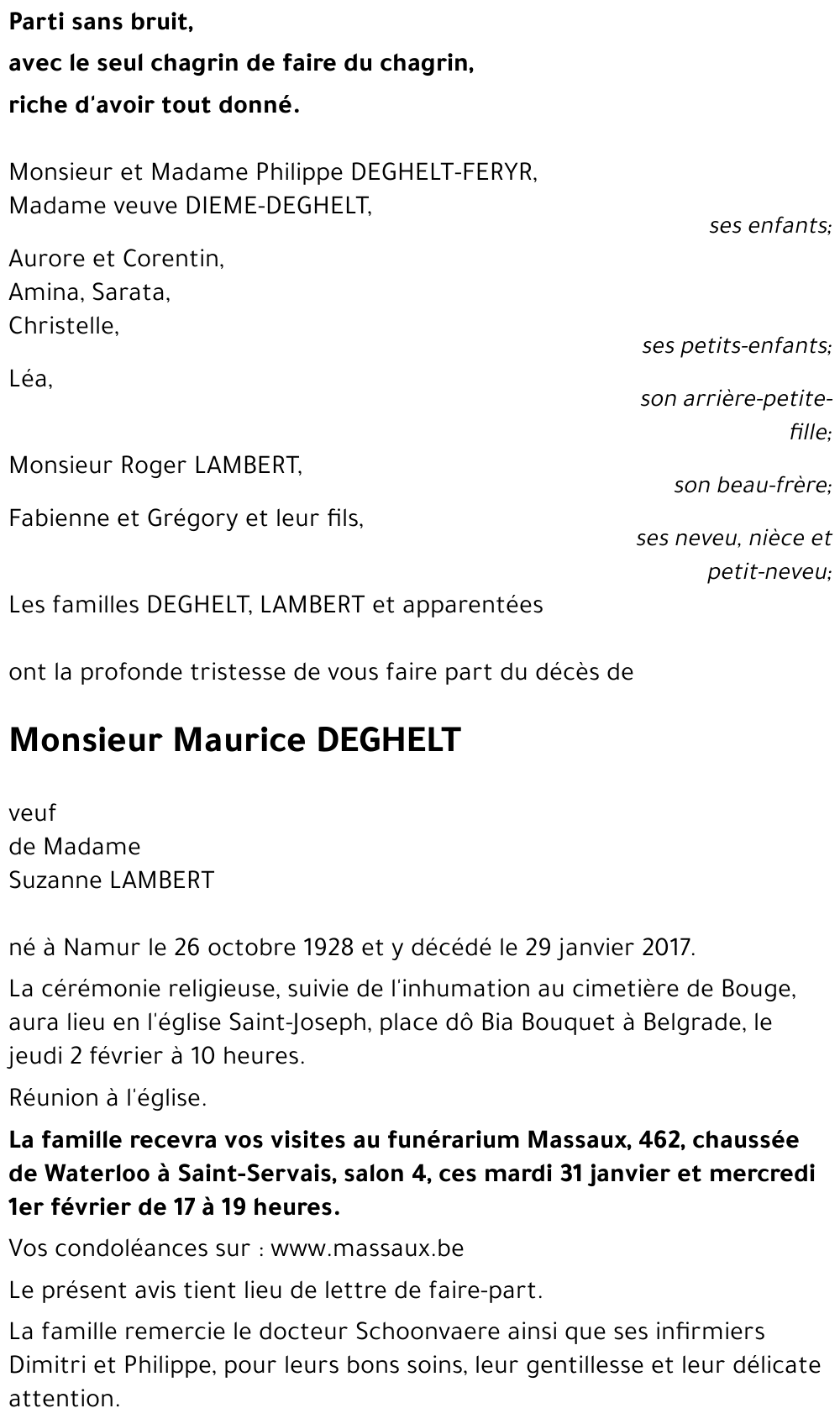 Maurice DEGHELT