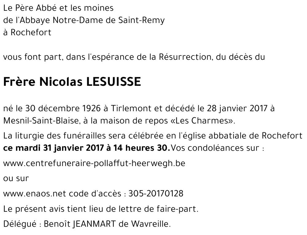 Nicolas LESUISSE