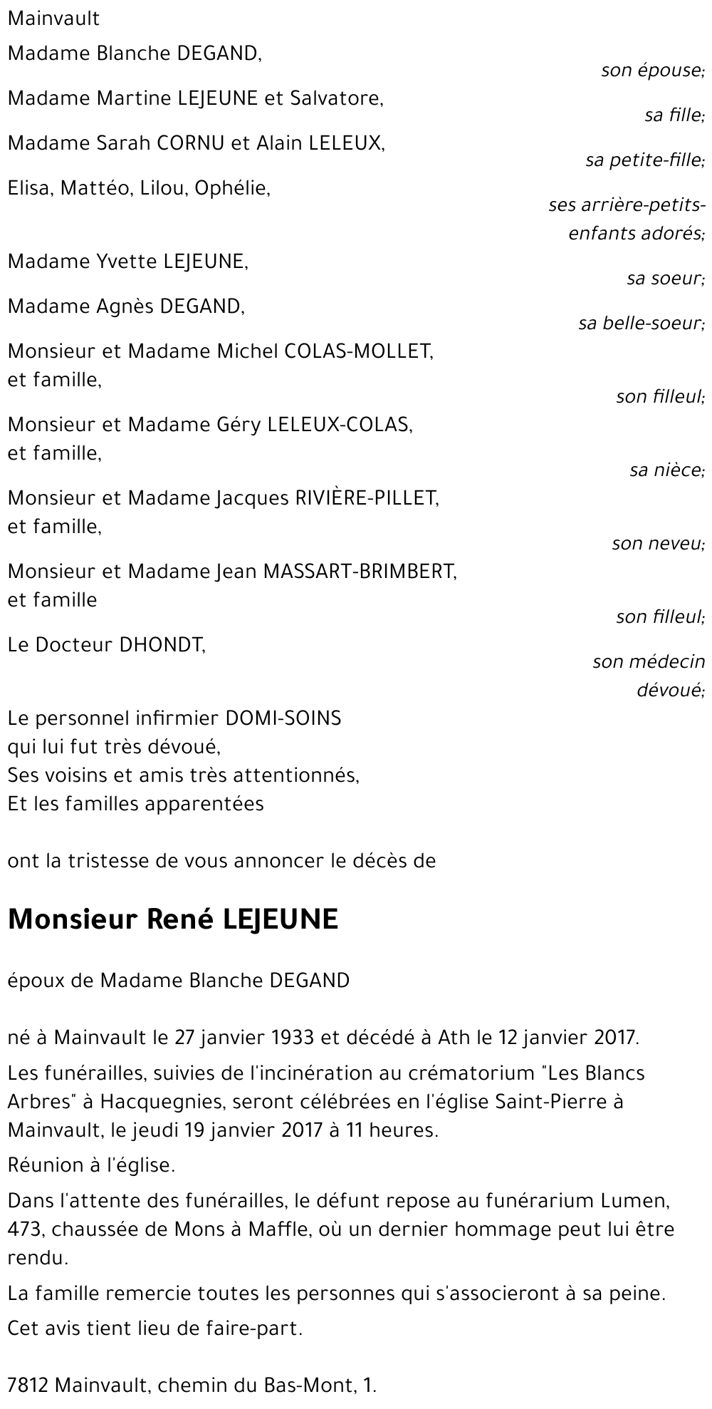 René LEJEUNE